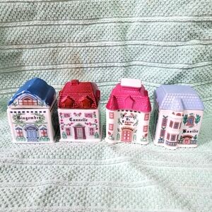 Vintage Spice Village Houses in French